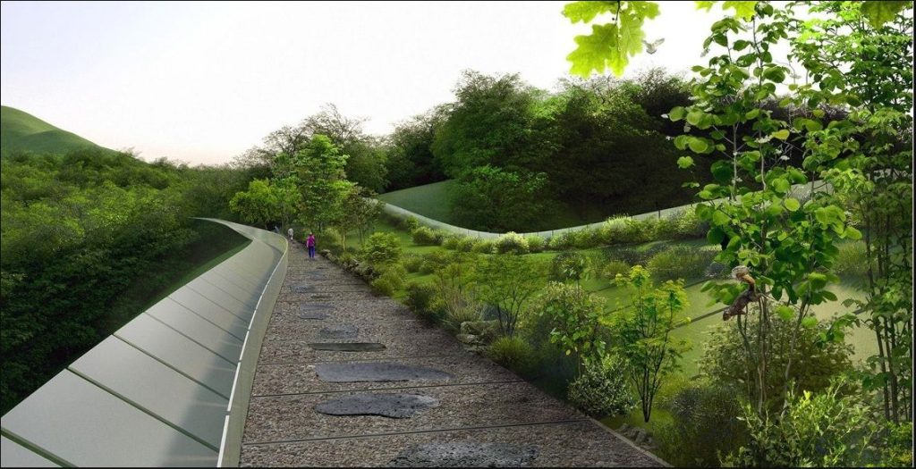 ممرات للمشي ورياضة الجري بالبوسكو سيتي