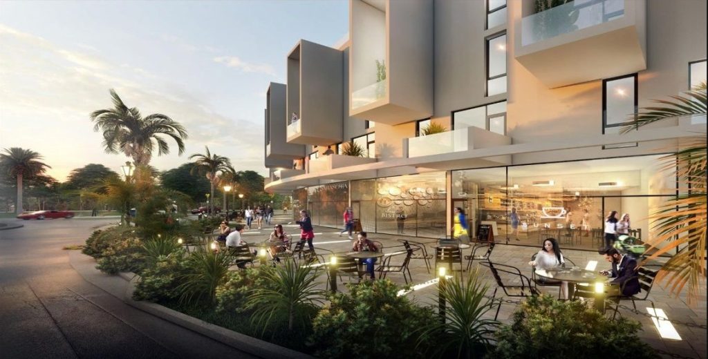 Mall in IL Bosco City compound